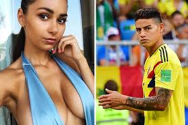 The colombian soccer star is officially the proud father of a beautiful baby boy. Colombia Fans Urge James Rodriguez S Girlfriend To Leave Him Alone For England Game