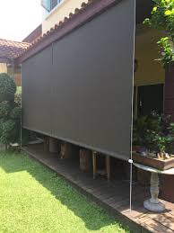 All roller shades can be shipped to you at home. Pin By Max Adler On Outdoor Roller Blinds Outdoor Patio Shades Patio Shade Backyard Patio
