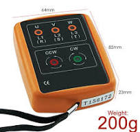 SM-852B 3 Phase Sequence Rotation Indicator Tester Checker