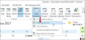 Booking A Meeting Room Outlook Helpdesk