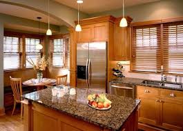 Adding Style To Your Home With Modern Window Blinds Kitchen Wall Colors Brown Granite Countertops Oak Kitchen Cabinets