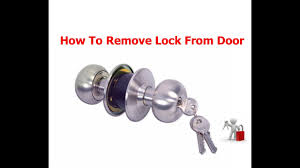 Maybe you would like to learn more about one of these? How To Remove Handle Lock From The Door Youtube