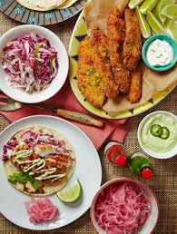 Maybe you would like to learn more about one of these? Diy Fish Taco Bar Jamie Geller