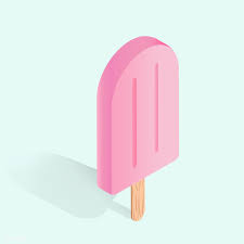 Vector Icon Of Pink Ice Cream Free Image By Rawpixel Com Vector Icons Vector Free Popsicle Art