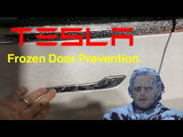 The tesla model 3 is one of the most anticipated new vehicles of the decade. Tesla Model 3 Winter Tip Keep Your Door Handles And Windows From Freezing Youtube