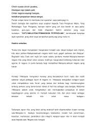 Hadirin sekalian, menabung bermaksud menyimpan sebahagian wang perbelanjaan untuk keperluan pada masa hadapan. Teks Syarahan 1 Msia Pemangkin Perpaduan