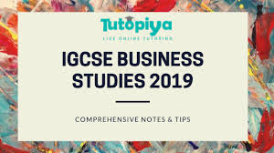 Igcse Business Studies 2019 Our Comprehensive Notes Tips Tutopiya