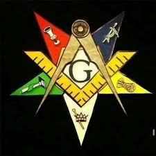 Prince Hall Freemasonry O E S Square And Compass Notice The Upside Down Pentagram A Satanic Symbol Masonic Symbols Order Of The Eastern Star Freemasonry