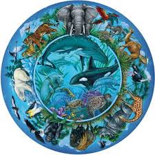 Bits And Pieces Jigsaw Puzzles Uk New Jigsaw Puzzles Circle Of Life 300 Large Piece Round Jigsaw Puzzle Larger Piece Jigsaw Puzzles Round Jigsaw Puzzles Circle Of Life