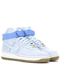 Nike Air Force 1 Hi Premium Sneakers Nike Air Force Trending Sneakers Nike Shoes Blue