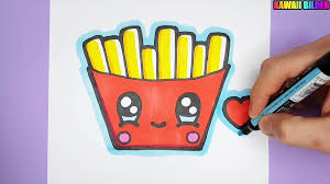 Wie zeichnet man ein kawaii teebeutel. Kawaii Pommes Frites Zeichnen Und Malen Kawaii Bilder Ø¯ÛŒØ¯Ø¦Ùˆ Dideo