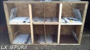 Custi confectionate din plasa zincata pentru reproductia iepurilor. Cusca Iepuri Tutorial Constructie Youtube