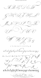 For postcard or poster decorative . Handwriting Styles Calligraphy Fonts Alphabet Copperplate Calligraphy Lettering Alphabet Fonts