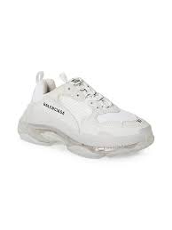 Balenciaga triple s white beige meshsuede lace up low top mens sneakers shoes 13. Balenciaga Triple S Sneakers Saksfifthavenue