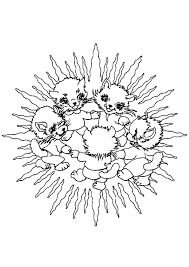 Coloriage Mandala Chat Sur Hugolescargot Com Hugolescargot Com Mandala A Colorier Coloriage Mandala Animaux Coloriage Mandala