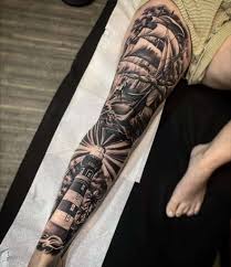 Along with these three more common sleeve tattoos for men, you can also find the hikae. Top 85 Best Leg Sleeve Tattoo Ideas 2021 Inspiration Guide