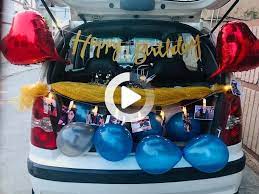 Car Boot Decoration Birthday Decorations Birthday Surprise Birthday