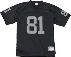 Mitchell Ness Tim Brown Oakland Raiders Black Throwback Jersey