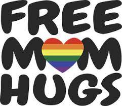 Download Free Mom Hugs Pride Svg Files For Cricut Silhouette