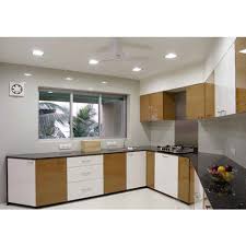 Laminates are a perfect choice of material for furniture pieces that are used regularly. Mdf Laminate Kitchen Cabinet Elraado Engineering Private Limited Id 5019055733