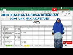 Neraca lajur sangat bermanfaat untuk memeriksa data yang akan sajikan dalam laporan keuangan. Ud Buana Menyelesaikan Laporan Keuangan Soal Ukk Smk Akuntansi Youtube