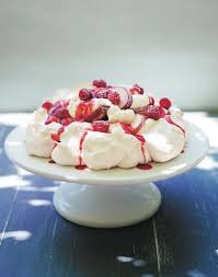 Pavlova Melba Aux Fruits Rouges Recette Alimentation Pavlova Robot Cuisine