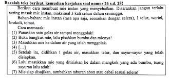 Maybe you would like to learn more about one of these? Soal Un Smp Mts Melengkapi Teks Prosedur Zuhri Indonesia