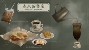 Lookup cooking times for most meats and cuts! Artstation Chun Lai Kopitiam Props Nanyang Coffee Shop Style Lavennz Ooi