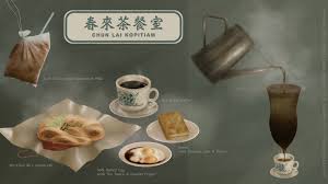 Traditionally it's cooked in a tandoor oven but many of us don't own one, so here i show you my naan. Artstation Chun Lai Kopitiam Props Nanyang Coffee Shop Style Lavennz Ooi