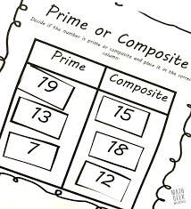 Identify prime and composite numbers worksheet 3. Prime And Composite Numbers Worksheets Free Activity Pack