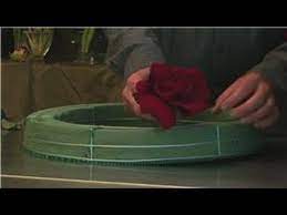 Wrap it all around with the garbage paper (if it doesn't have a back cover) and secure the end of the paper with tape. Flower Arrangements How To Arrange Funeral Flowers Youtube