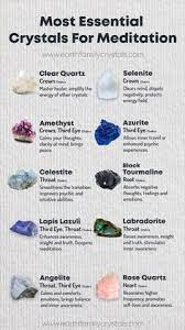 The crystals are also assigned different properties, which treat different things. 120 Crystal Charts Posters Ideas Crystals And Gemstones Healing Stones Stones And Crystals