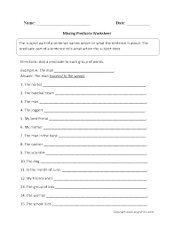 Image Result For Phonic Worksheets For Sentence Building 4th Grade Reading Subject And Predicate Worksheets Sentence Building Worksheets Subject And Predicate