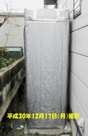 エコキュートカバー製作それから5年3ヶ月後の変化