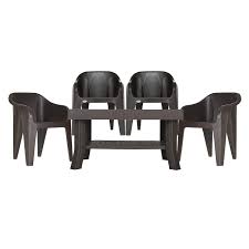 Maybe you would like to learn more about one of these? Supreme Futura Set Of 4 Plastic Chairs 1 Vegas Centre Table Combo For Home Black Sudarshan Shilp