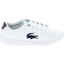 Earn 2 credits for every $1 spent at myer & unlock exclusive offers. Lacoste Carnaby Evo C Blanc Bleu Blanc Chaussures Baskets Basses Enfant 62 90