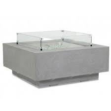 Each table is tailored to our customers' specifications and combined with our specialized stone selection, unique edgework, and hand polishing to create a one of a kind piece for lifelong enjoyment. Sunset West Modern Grey Gravelstone Square Outdoor Fire Pit Table Kathy Kuo Home