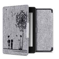 ~~~ falls du doch eine günstige hülle brauchst: Kwmobile E Reader Hulle Hulle Fur Amazon Kindle Paperwhite 10 Gen 2018 Filz Stoff Ereader Schutzhulle Flip Cover Case Pusteblume Love Design Online Kaufen Otto