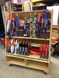 (limited by vehicle capacity) load capacity of side rack is 30 lbs. Nerf Gun Wall