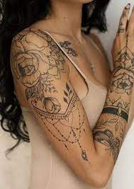 Upper arm tattoos are the premier choice for newcomers to ink or for those more experienced the upper arm is most often the starting point for sleeve tattoos, or for gradual filling of the arm with he holds a bachelor of arts (creative writing) from the university of canberra and a graduate diploma. 900 Creative Sleeve Tattoos Ideas In 2021 Sleeve Tattoos Tattoos Tattoos For Guys