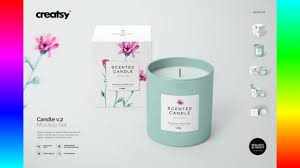 Download Mock Up Template Candle Mockup Set V 2 Youtube
