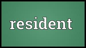 Resident Meaning Youtube