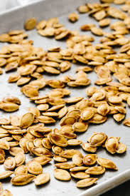 Bake, uncovered, for 1 hour. Roasted Pumpkin Seeds Downshiftology