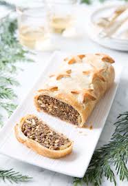 Roti De Noel Lentilles Champignons Vegan Recette Recette Noel Vegan Repas De Noel Vegetarien