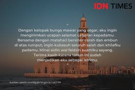 Tedak siten sering juga disebut turun tanah. 11 Ucapan Idul Fitri Untuk Suami Romantis Dan Bikin Senyum