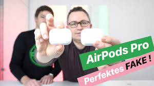 So erkennen sie gefälschte airpods pro. Die Neuen Apple Airpods Pro Im Vergleich Original Vs Fake Augen Auf Beim Internetkauf Youtube