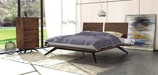 With its deeply splayed legs producing dramatic cantilevers, the astrid bedroom is an engineering feat that defies expectations and inspires a sense of possibility. Mid Century Modern Wood Furniture Vermont Woods Studios