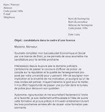 Lettre De Motivation Licence Biologie Cellulaire Et Physiologie Listen Uu