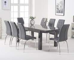 In our square dining room table that seats 8 collection, we offer a lot of lovely options in sizes, a multitude of wood choices, and different leg an elegant solution for contemporary dining rooms, consisted of 1 square table and 8 dining chairs. CascadÄƒ Aduce Savant Dining Table And 8 Chairs Justan Net