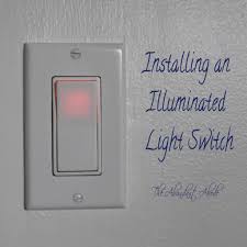 Installing An Illuminated Light Switch Electrical Outlets Switches Light Switch